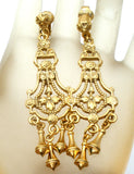 1928 Chandelier Dangle Earrings Vintage - The Jewelry Lady's Store