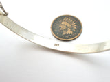 Sterling Silver Engraved Bangle Bracelet Vintage - The Jewelry Lady's Store