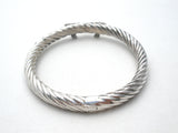 Sterling Silver Twisted Bangle Bracelet Vintage - The Jewelry Lady's Store