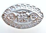 10K White Gold Diamond Princess Ring Size 5 - The Jewelry Lady's Store