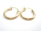 10K Yellow Gold Hoop Earrings - The Jewelry Lady's Store