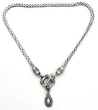 Brighton Toggle Silver Necklace 18" - The Jewelry Lady's Store