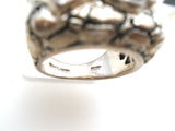 Chi by Falchi Multigem 925 Sterling Croco Ring - The Jewelry Lady's Store