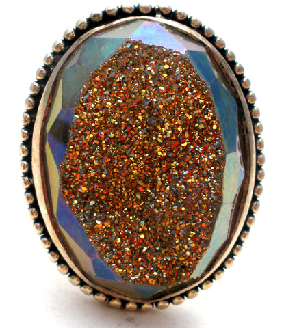 Colleen Lopez Druzy Ring Size 8
