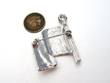 Patiotic Waving Flag Brooch Pin Vintage - The Jewelry Lady's Store