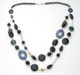 Jay King Multi Color Gemstone Bead & Pearl Necklace - The Jewelry Lady's Store