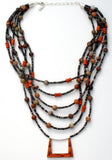 Jay King Multi Strand Heishi Bead Necklace - The Jewelry Lady's Store