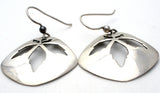 Kabana Sterling Silver Leaf Dangle Earrings - The Jewelry Lady's Store