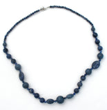 Lee Sands Blue Sodalite Bead Necklace 22" - The Jewelry Lady's Store