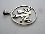 Mexican Gemini Twins Pendant Sterling Silver - The Jewelry Lady's Store