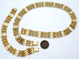Napier Panther Link Jewelry Set - The Jewelry Lady's Store