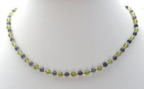 Peridot and Amethyst Bead Necklace 925 Baroni Designs - The Jewelry Lady's Store