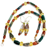 Robert Wagoner Designs Gemstone Necklace Set - The Jewelry Lady's Store