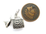 835 Silver Stein Charm / Pendant Vintage - The Jewelry Lady's Store