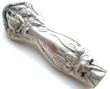 Silverplate Spoon Handle Brooch Pin Art Nouveau - The Jewelry Lady's Store