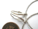 Sterling Silver Door Knocker Earrings Vintage - The Jewelry Lady's Store