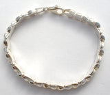 Sterling Silver Repousse Bracelet Vintage - The Jewelry Lady's Store