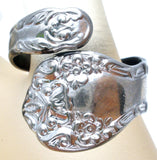 Sterling Silver Spoon Ring Size 8 Uncas Vintage - The Jewelry Lady's Store
