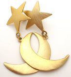 Sun & Moon Celestial Earrings - The Jewelry Lady's Store