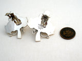 Taxco Grape Earring Sterling Silver Vintage - The Jewelry Lady's Store