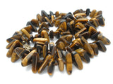 Tiger's Eye Bead Necklace Knotted 25" - The Jewelry Lady's Store