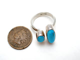 Turquoise Ring Sterling Silver Size 6 - The Jewelry Lady's Store