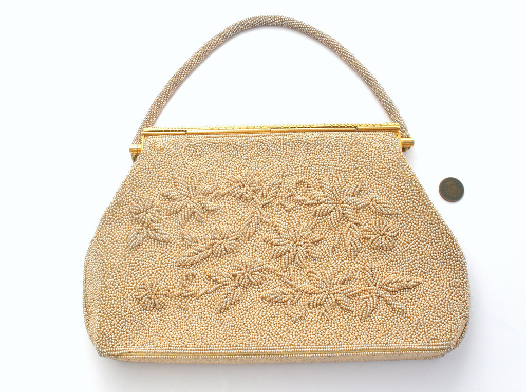 vintage beaded purse