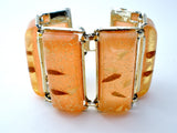 Wide Confetti Lucite Bracelet Vintage - The Jewelry Lady's Store